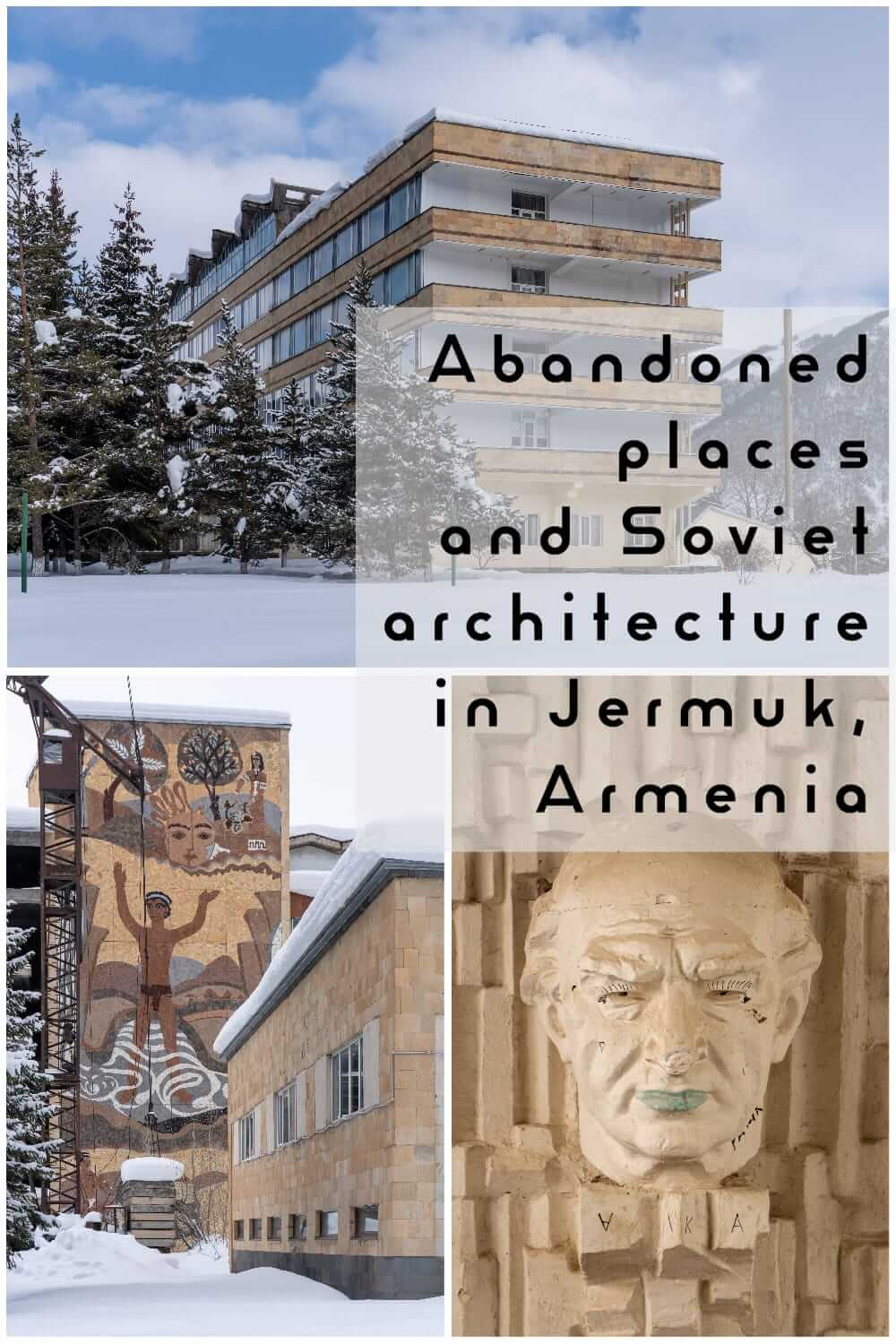 Abandoned Armenia - The former Palace of Culture in Jermuk