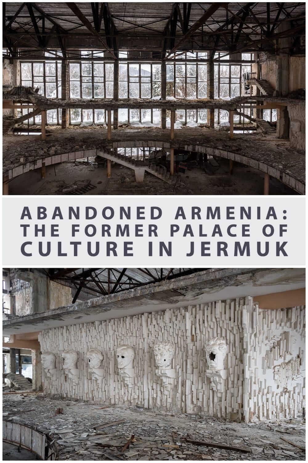 Abandoned Armenia - The former Palace of Culture in Jermuk