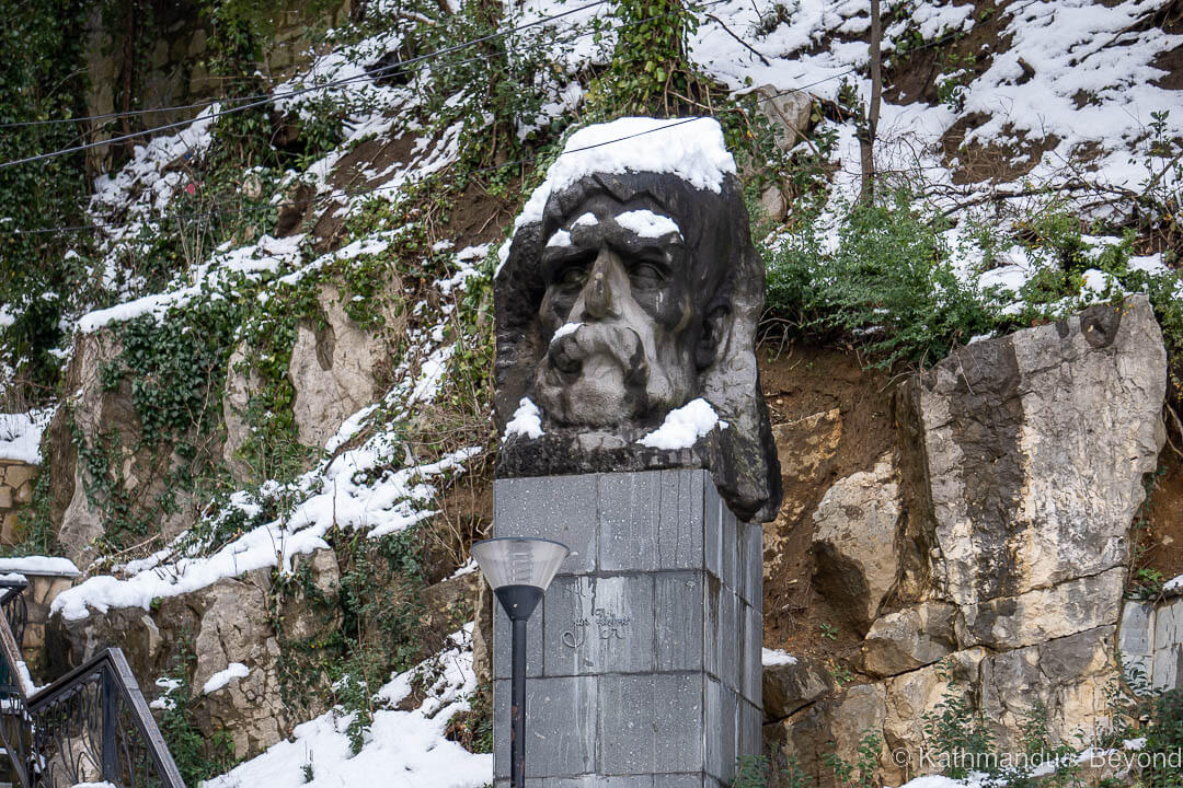 Monument to Vazha-Pshavela Kutaisi Georgia