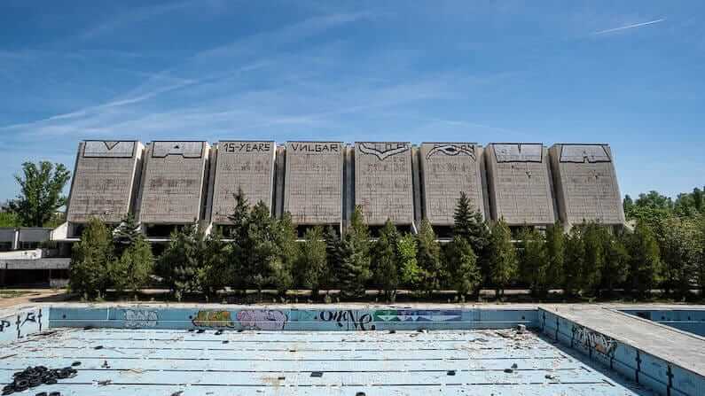 Abandoned Bulgaria – former Swimming Complex “Red Banner” in Sofia