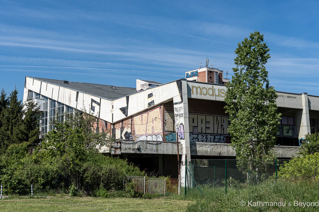 Former Swimming Complex Red Banner Sofia Bulgaria