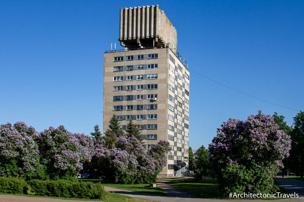 Veetorn Residential in Narva, Estonia Soviet architecture