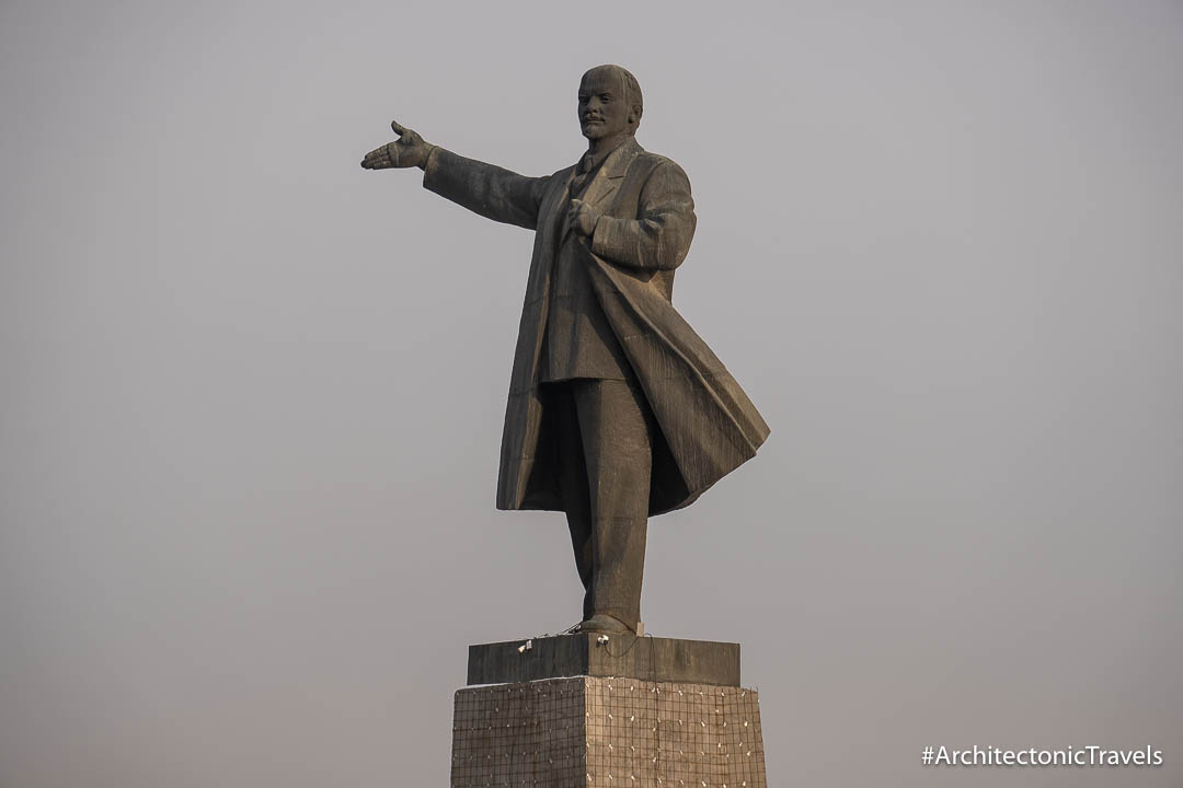 Monument to V.I. Lenin Osh Kyrgyzstan DEC23-11