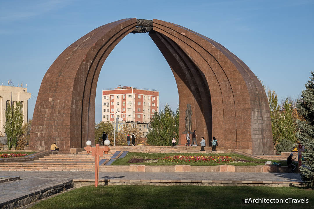 Victory Monument Bishkek Kyrgyzstan NOV23